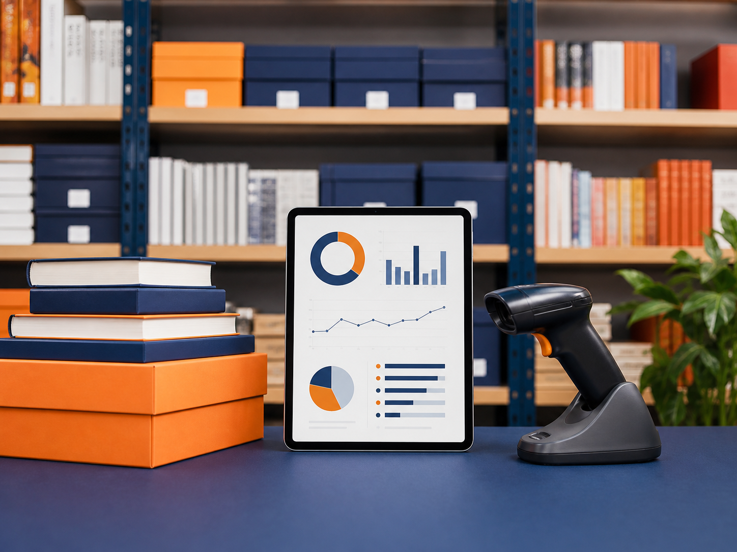 Gestion de stock de livres et fournitures